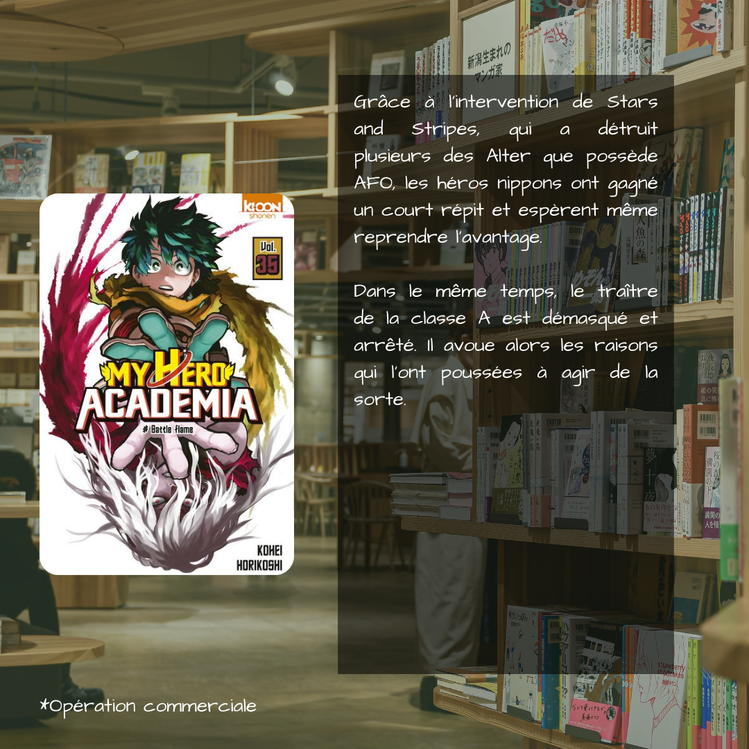 [Manga] My Hero Academia tome 35
