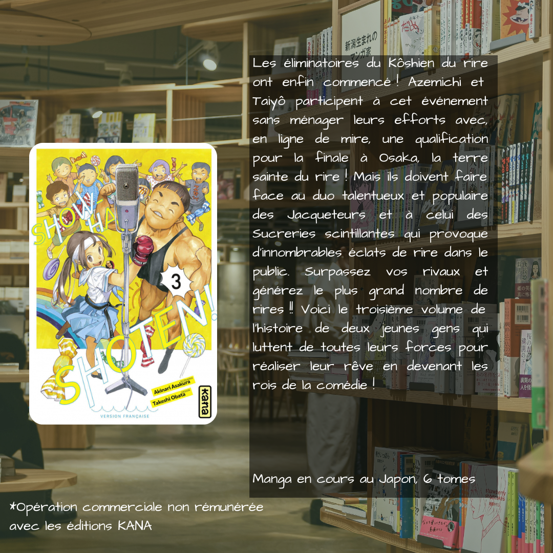 [Manga] Show-ha Shoten tome 3