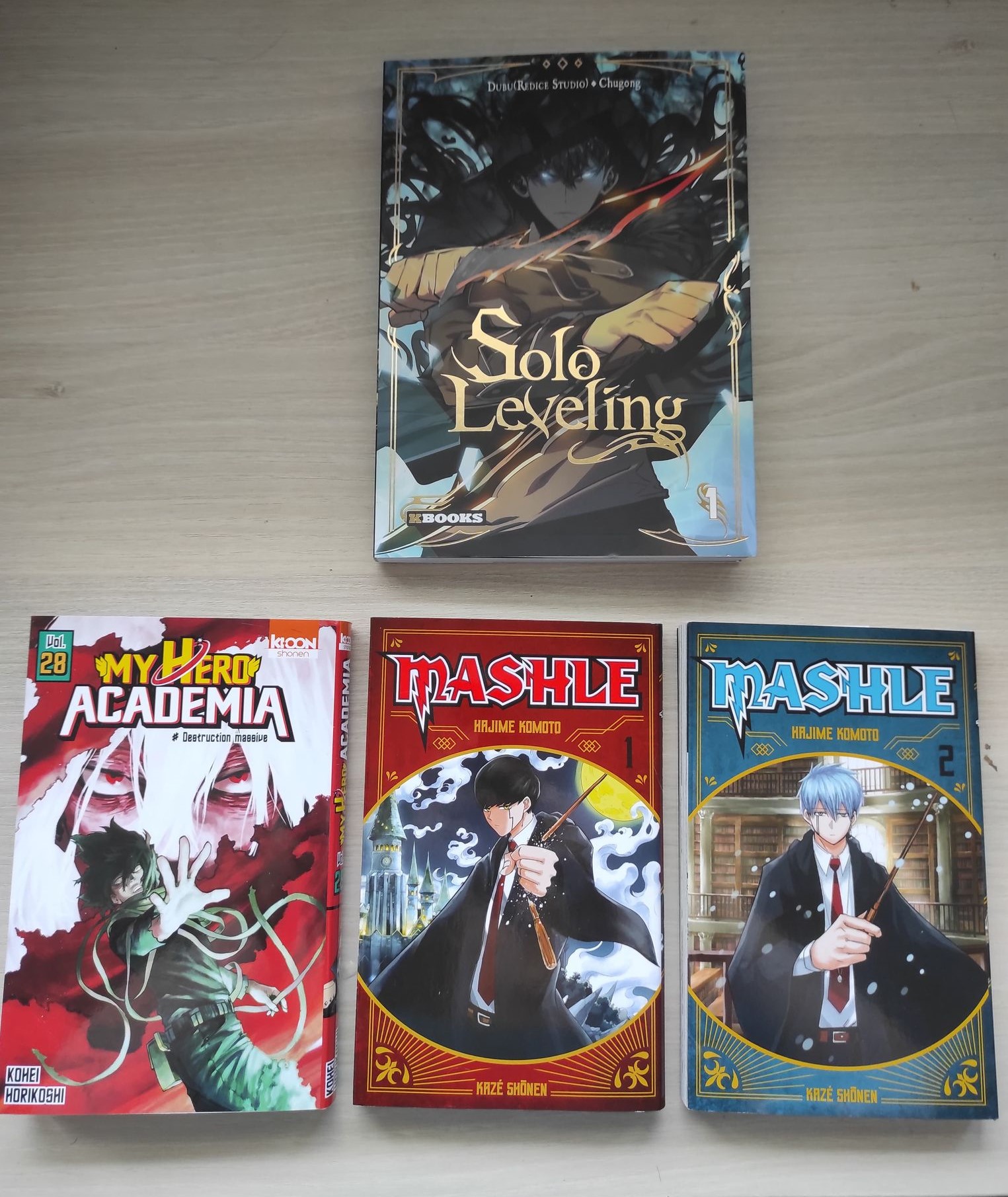 Derniers achats : un Book Haul musclé !