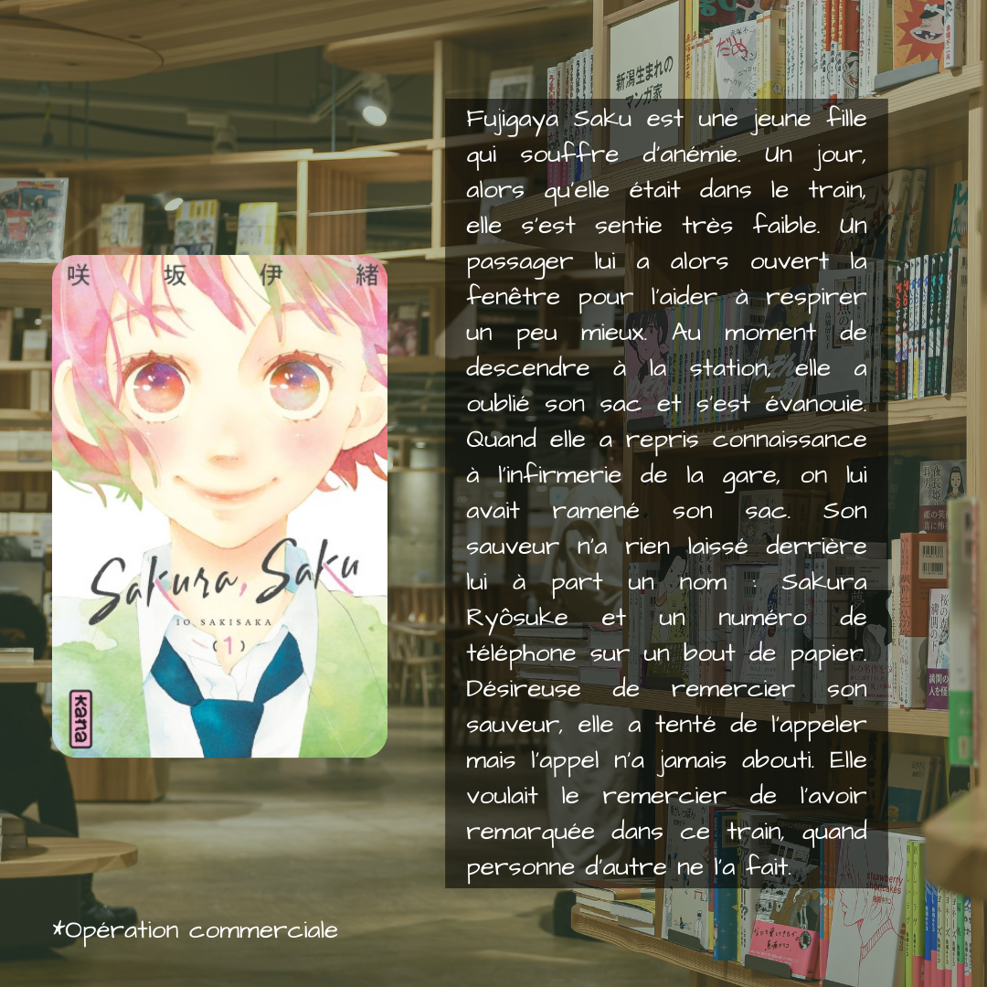 [Manga] Sakura, Saku tomes 1 et 2