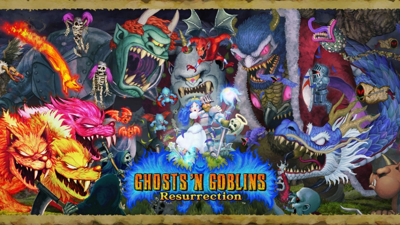 Arthur revient de parmi les morts dans Ghosts ‘n Goblins Resurrection.