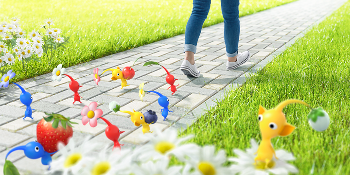 Un jeu Pikmin arrive sur mobile.