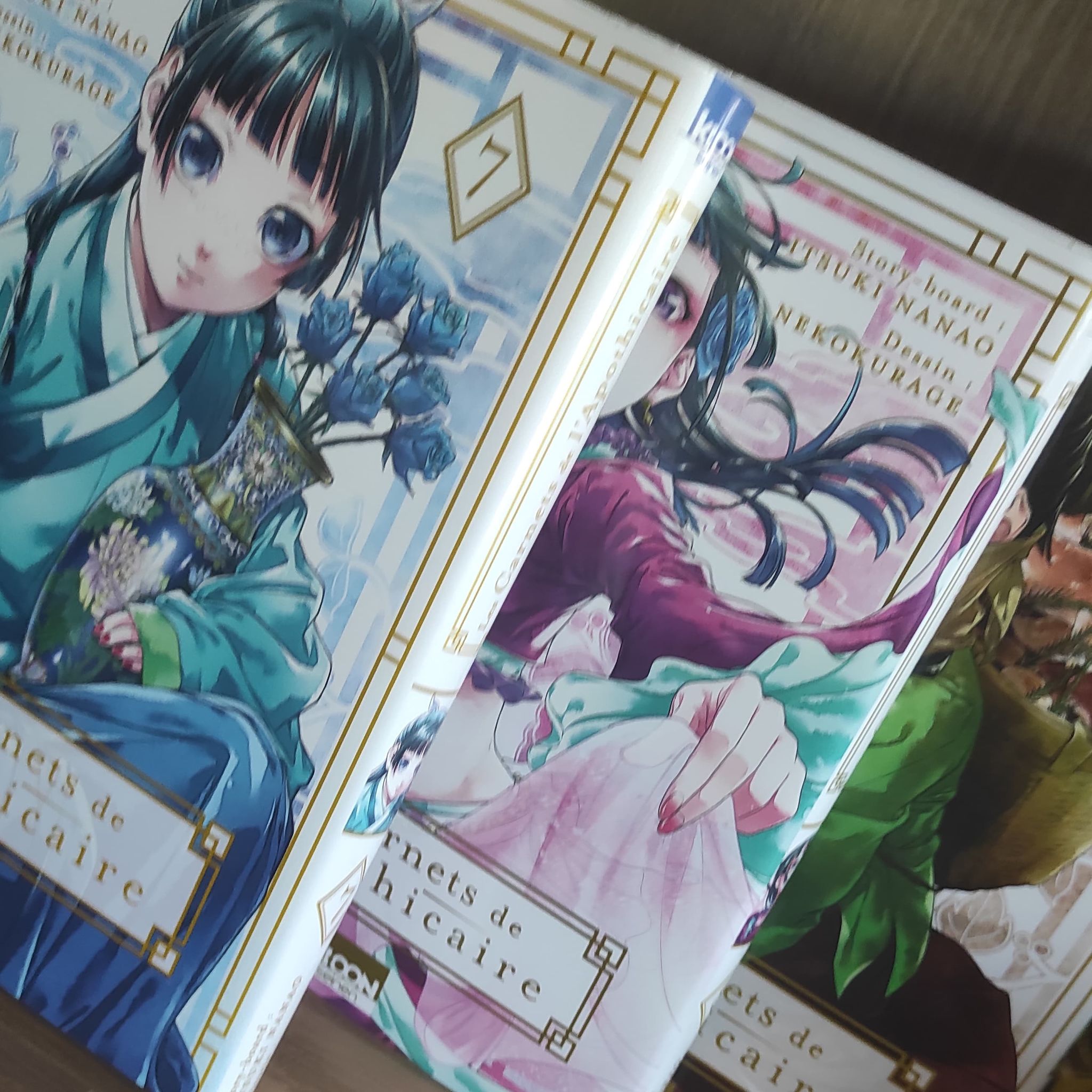 [Manga] Les carnets de l&rsquo;apothicaire T. 7-9