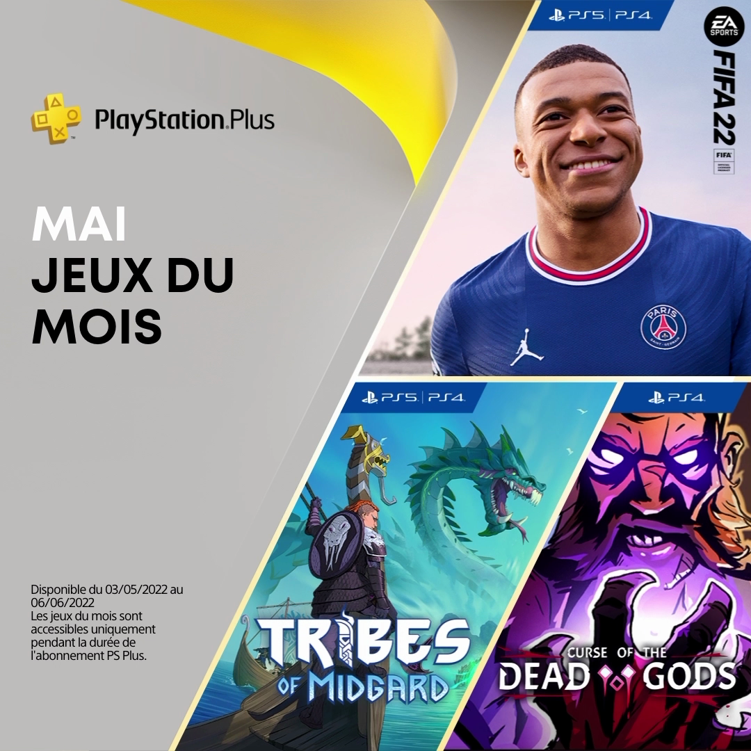 PlayStation Plus : mai 2022