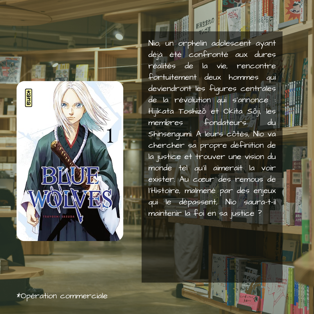 [Manga] Blue Wolves tomes 1 et 2