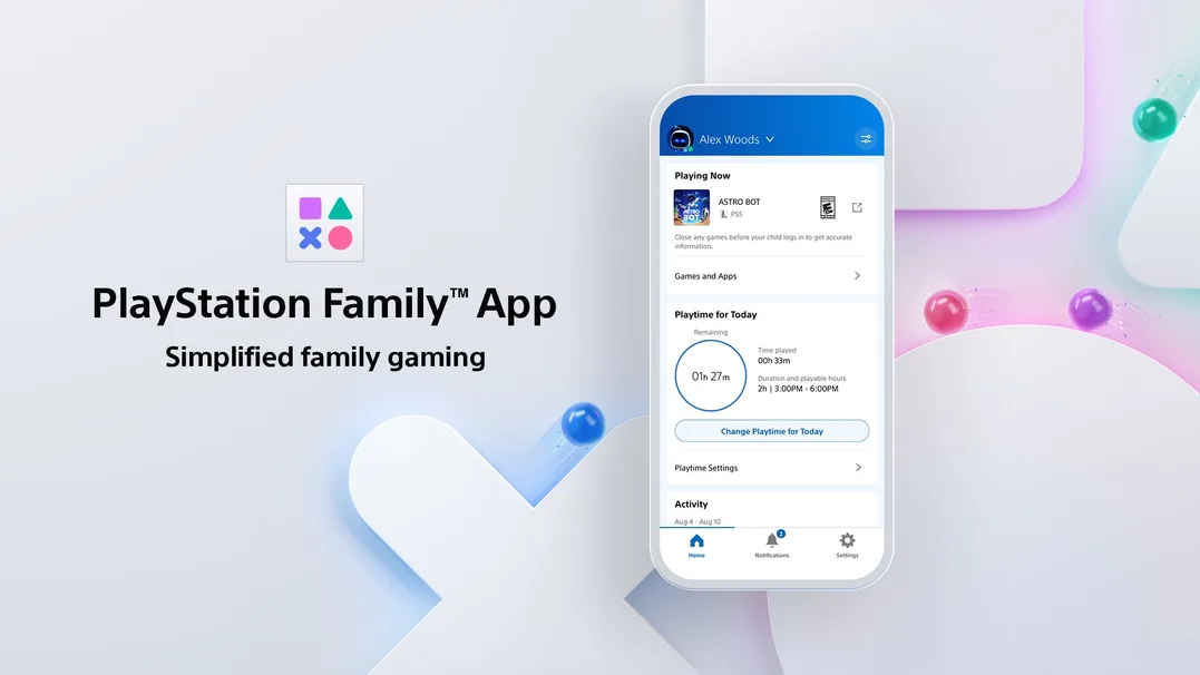 PlayStation annonce une app familiale